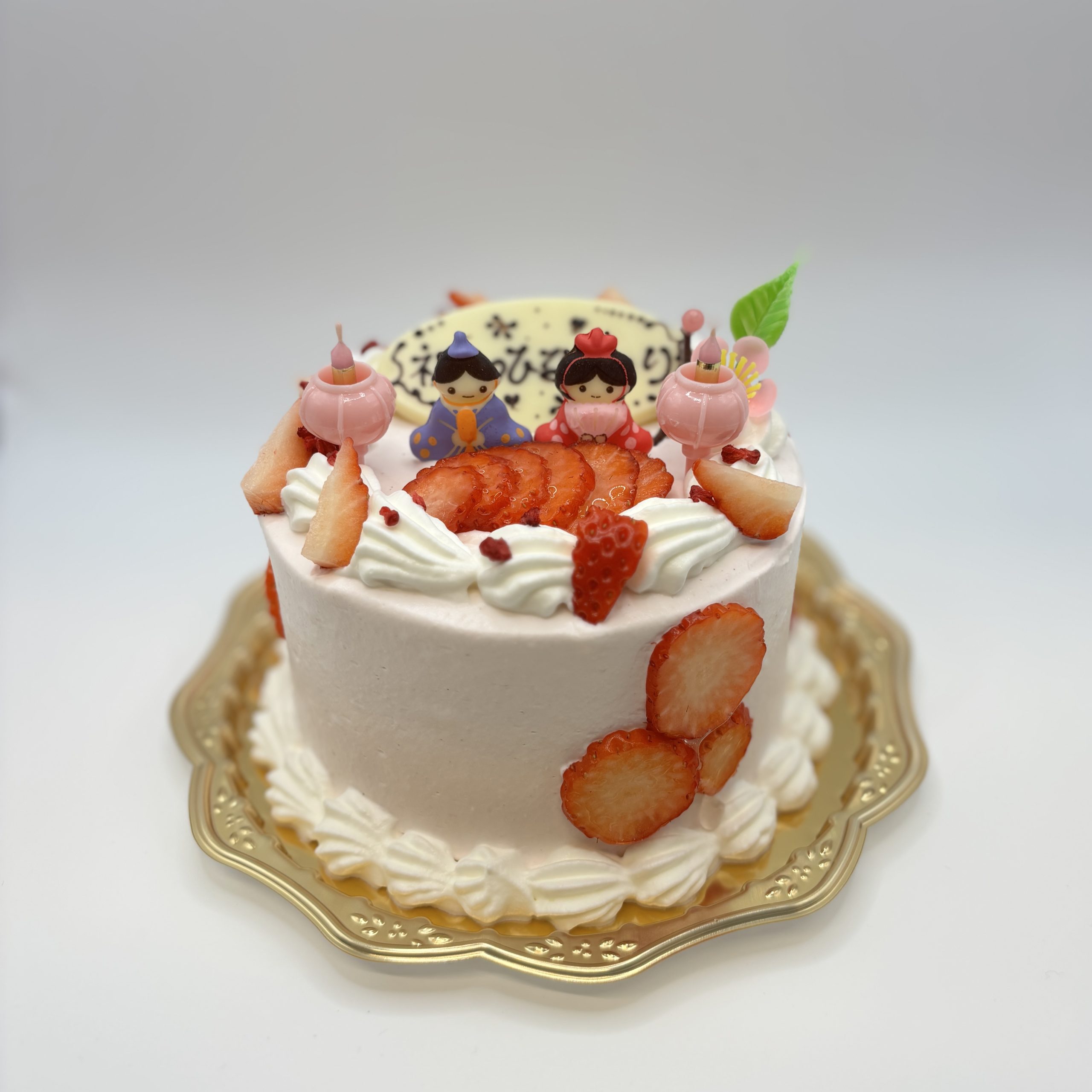 ひなまつり用ホールケーキご準備しております♪